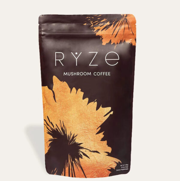 RYZE Mushroom Coffee, Organic Bag Of 30 Servings - Image 4
