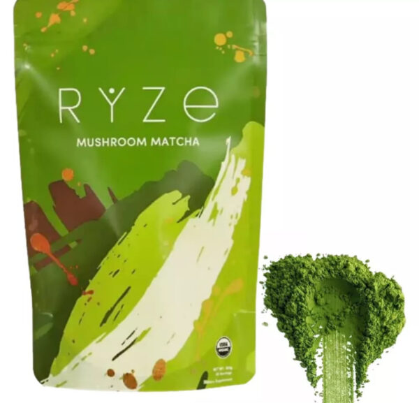Ryze Mushroom Matcha Green Tea 30 servings FREE 3 day delivery - Image 3